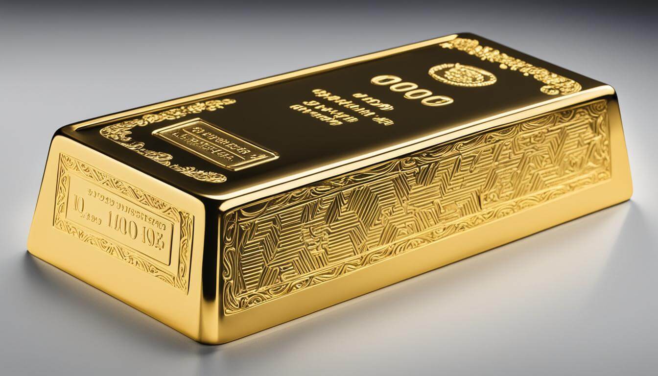 100 oz gold bar
