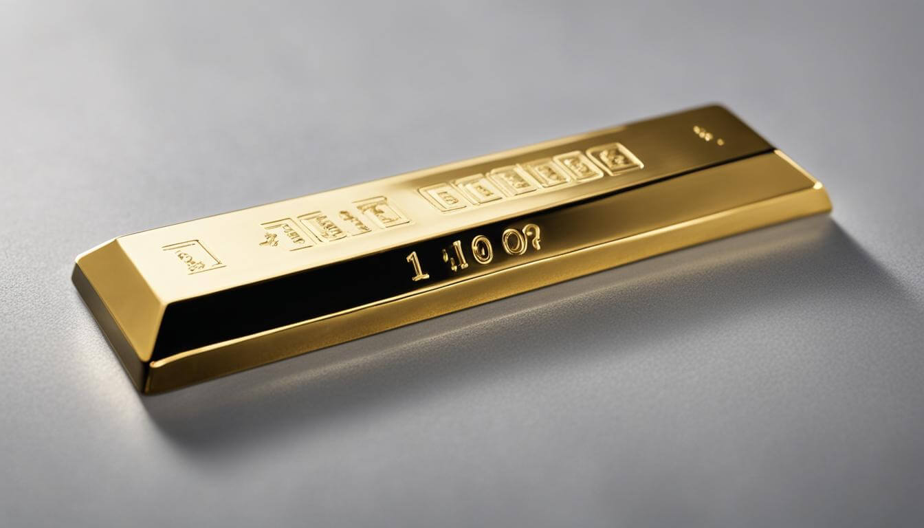 how many ounces in a gold bar