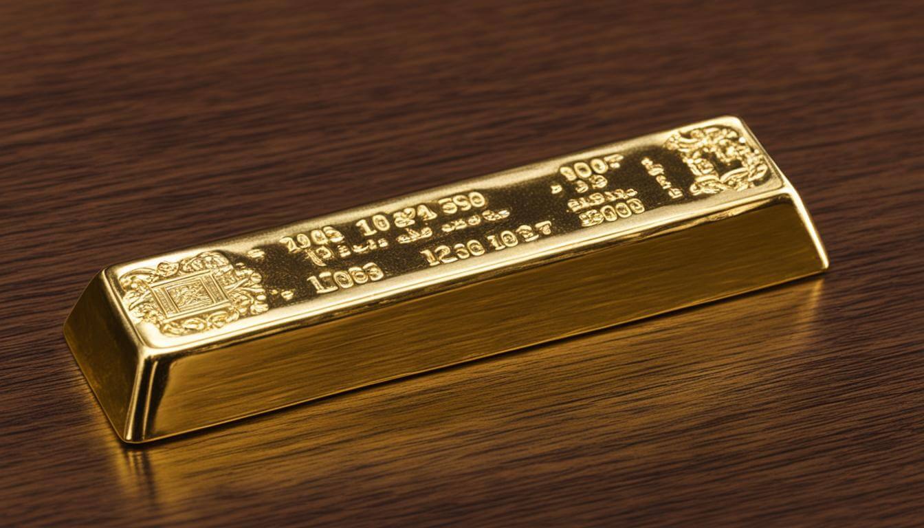 how many ounces in bar of gold