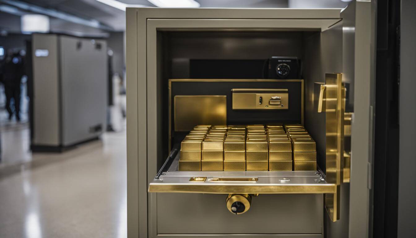 how to store gold bar