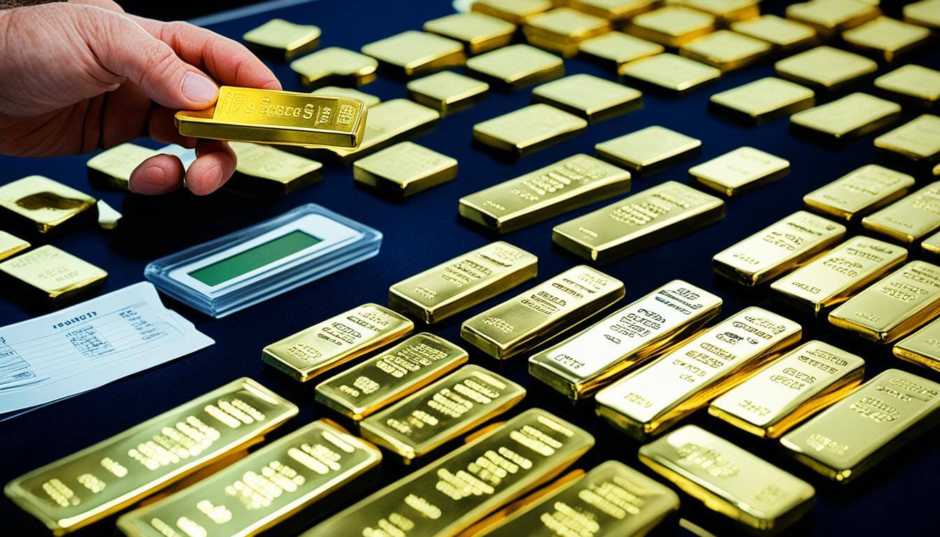 Comparing Gold Bar Prices