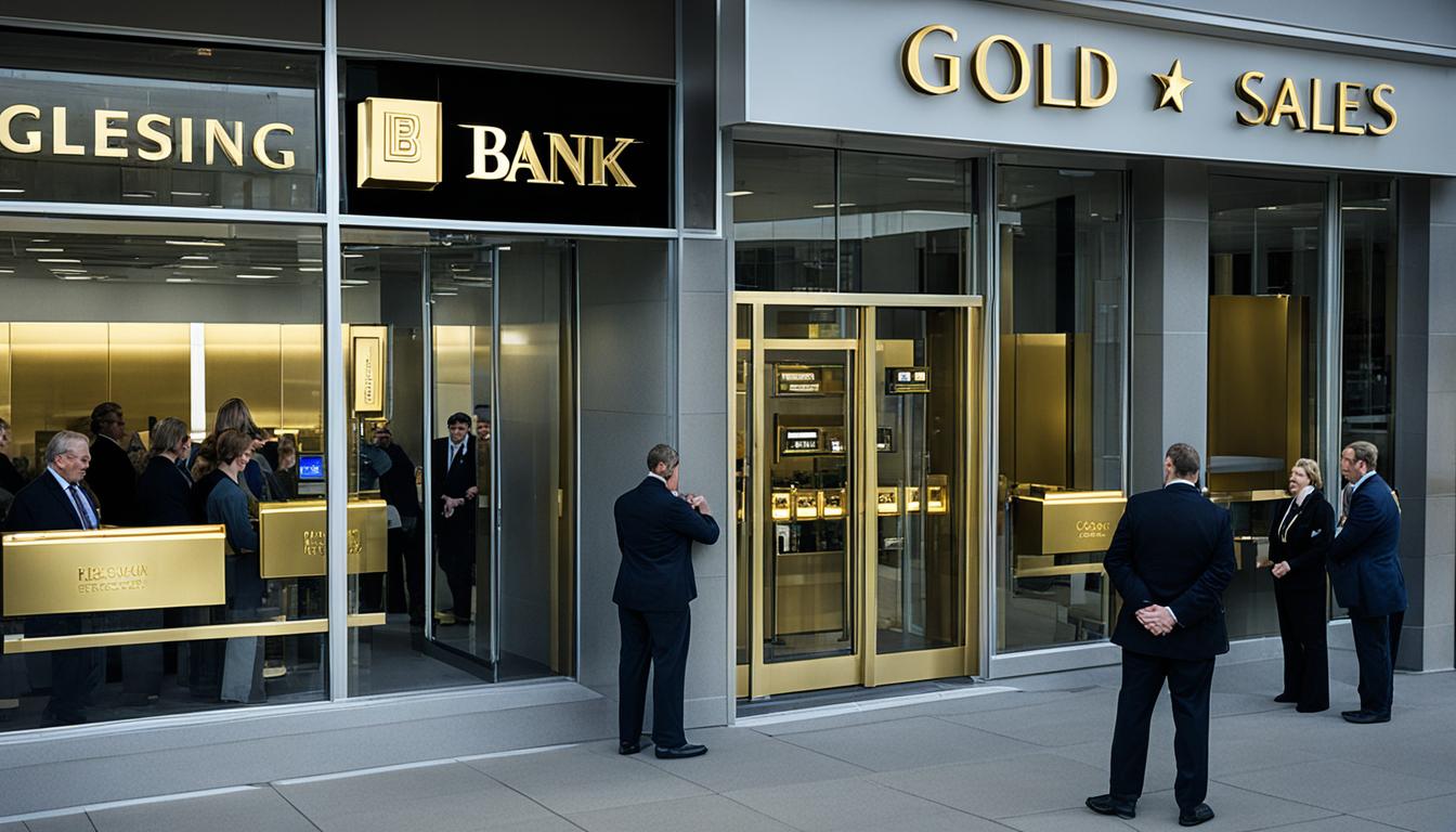 banks that sell gold