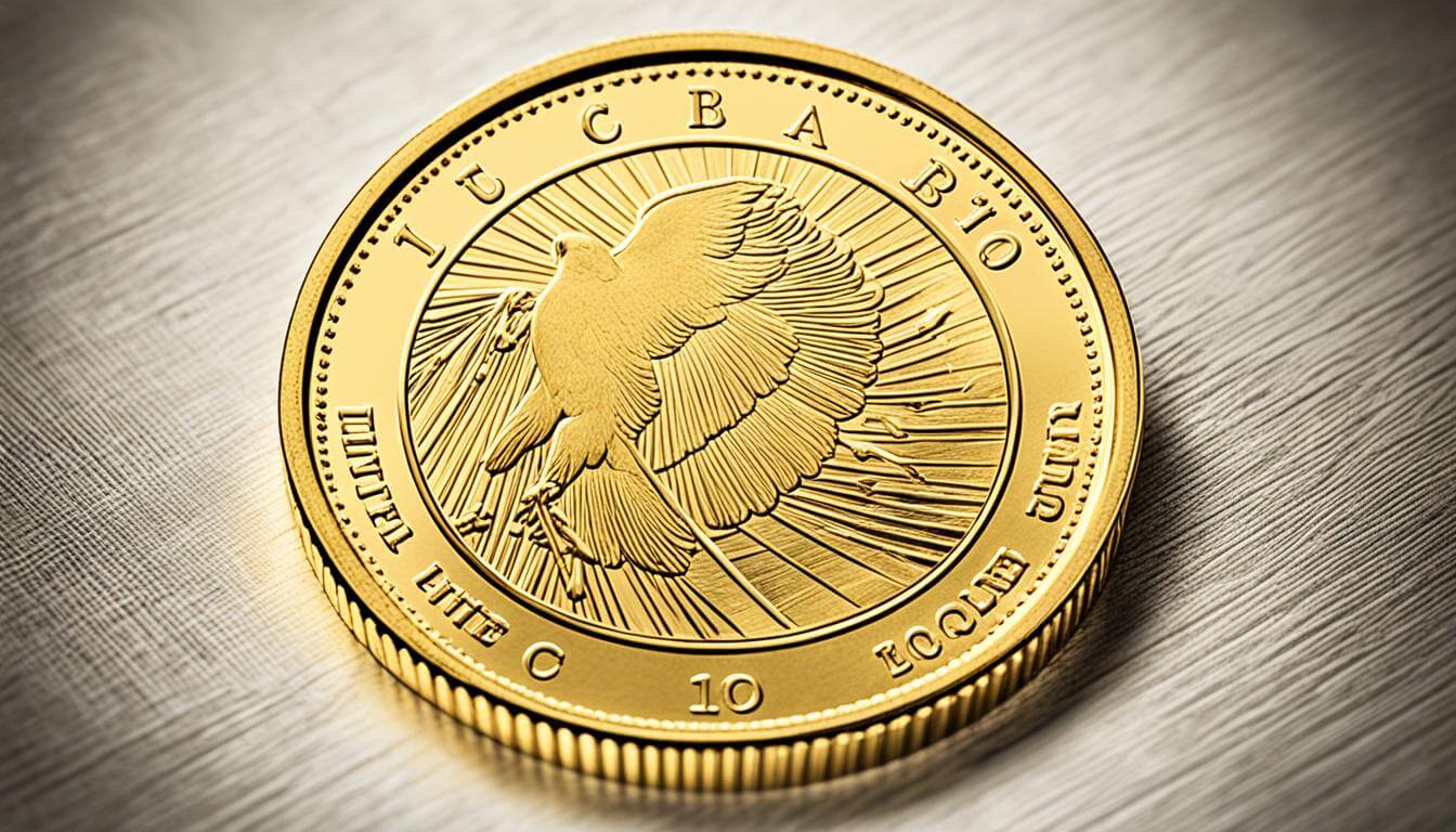 compact size of 10 gram gold coin