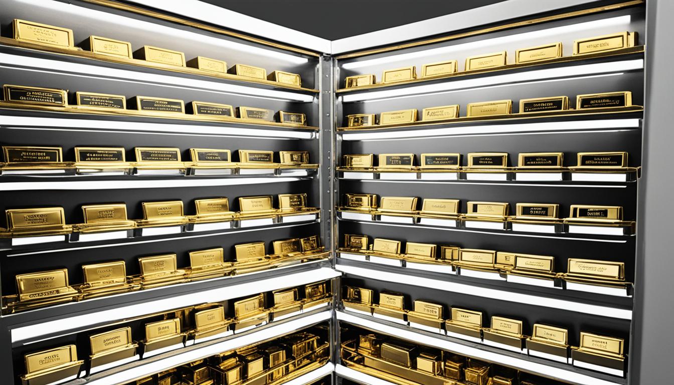 storage options for gold bars