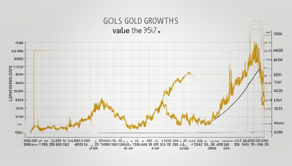Gold rate of return chart