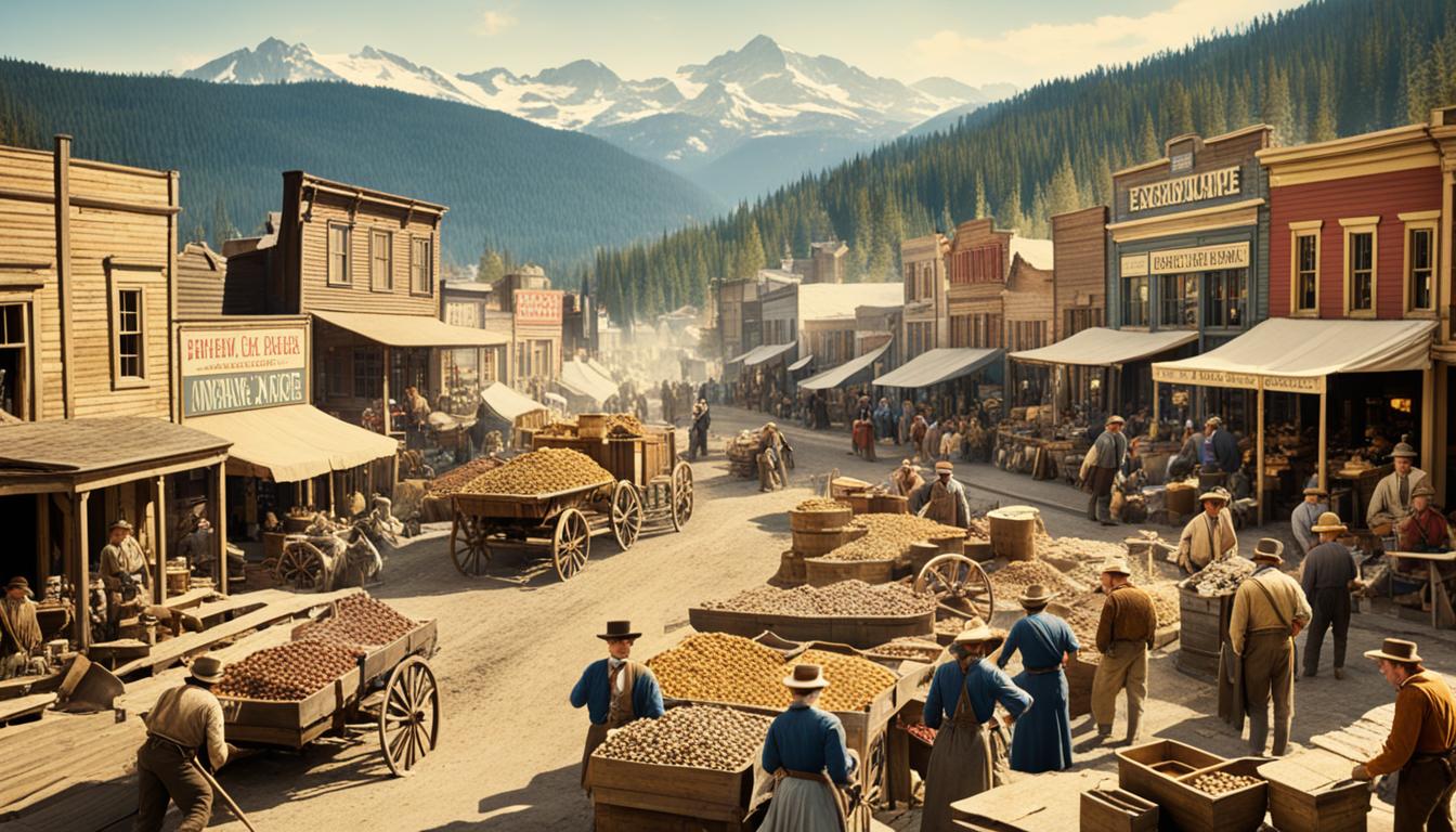 Merchants Prosperity During the Gold Rush