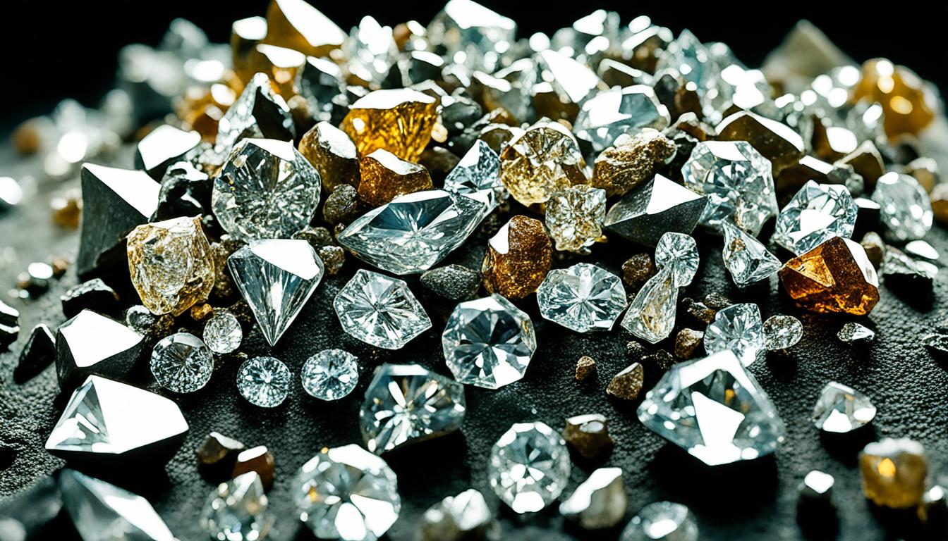 natural raw uncut diamonds