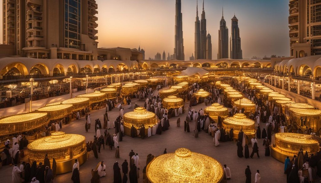 trade gold Dubai