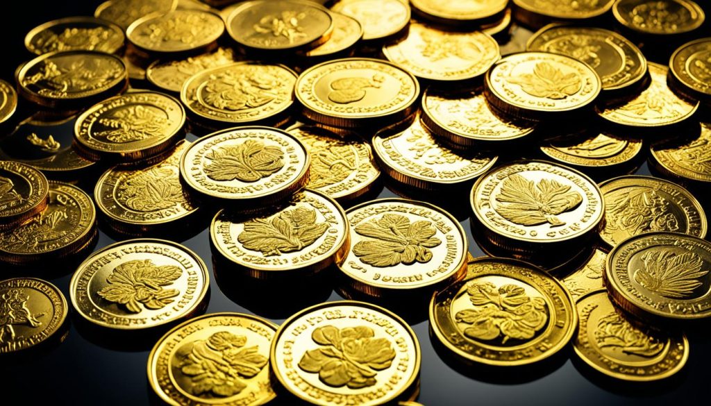 gold coins