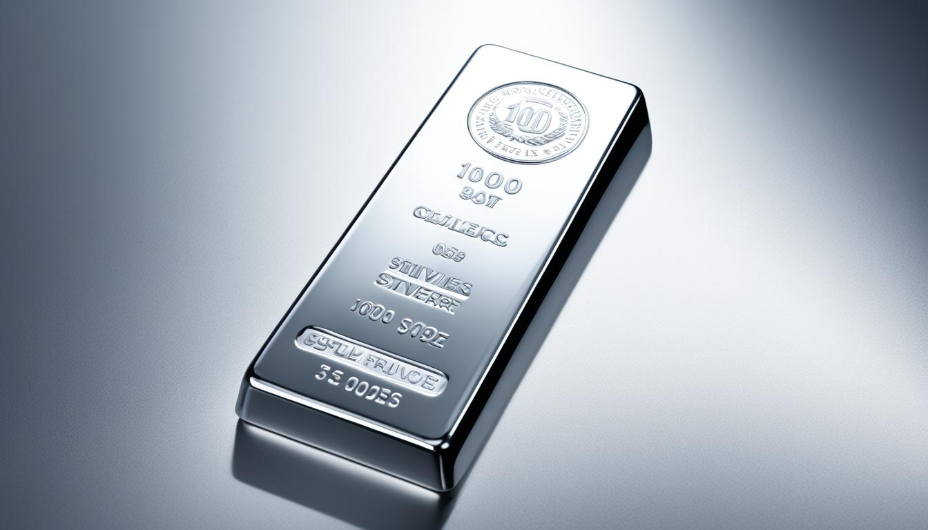 100 oz silver bar