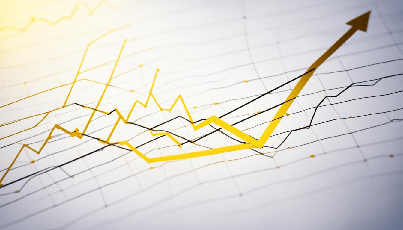 USD and gold price chart