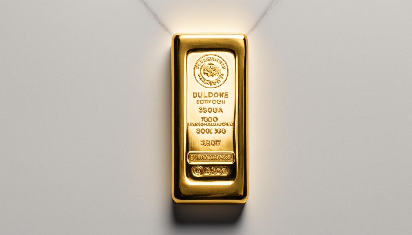 gold bullion size