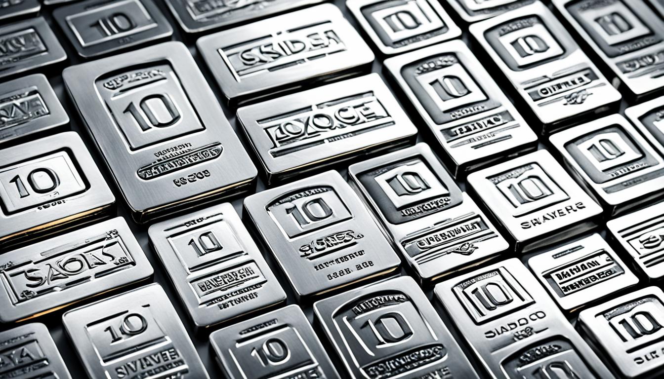 major producers of 10 oz silver bars