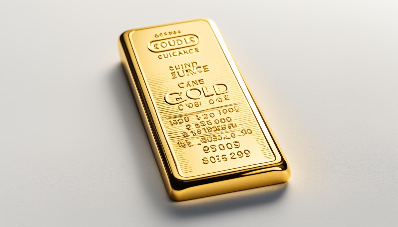 1 ounce gold bar