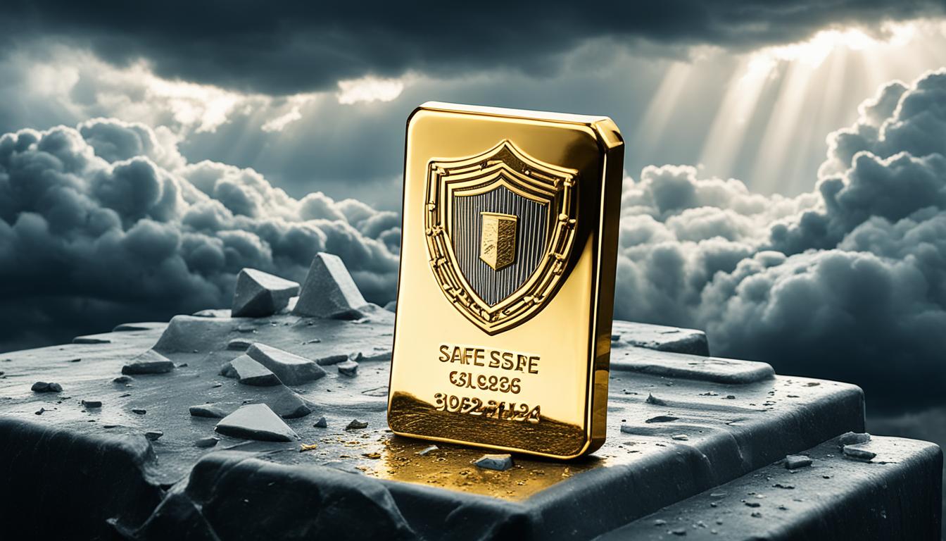 gold bar as a safe haven