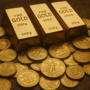 Historical spot price of gold